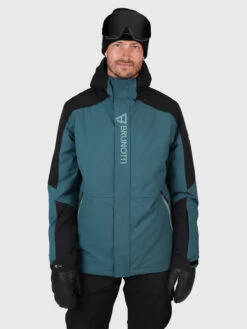 Brunotti Sheldon Men Snow Jacket | Fuel Green