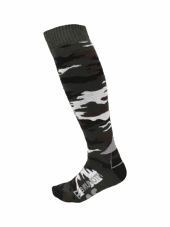 Brunotti Scottish-Camo Men Ski Socks | Pine Green