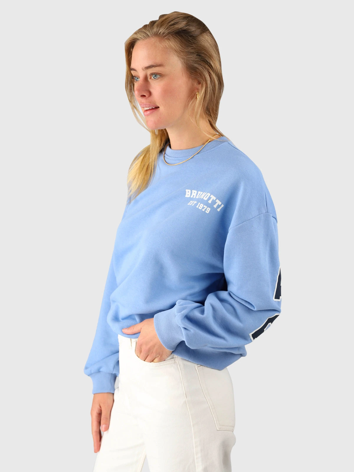 Brunotti Summer Alm Women Sweater | Bluebell - Image 4