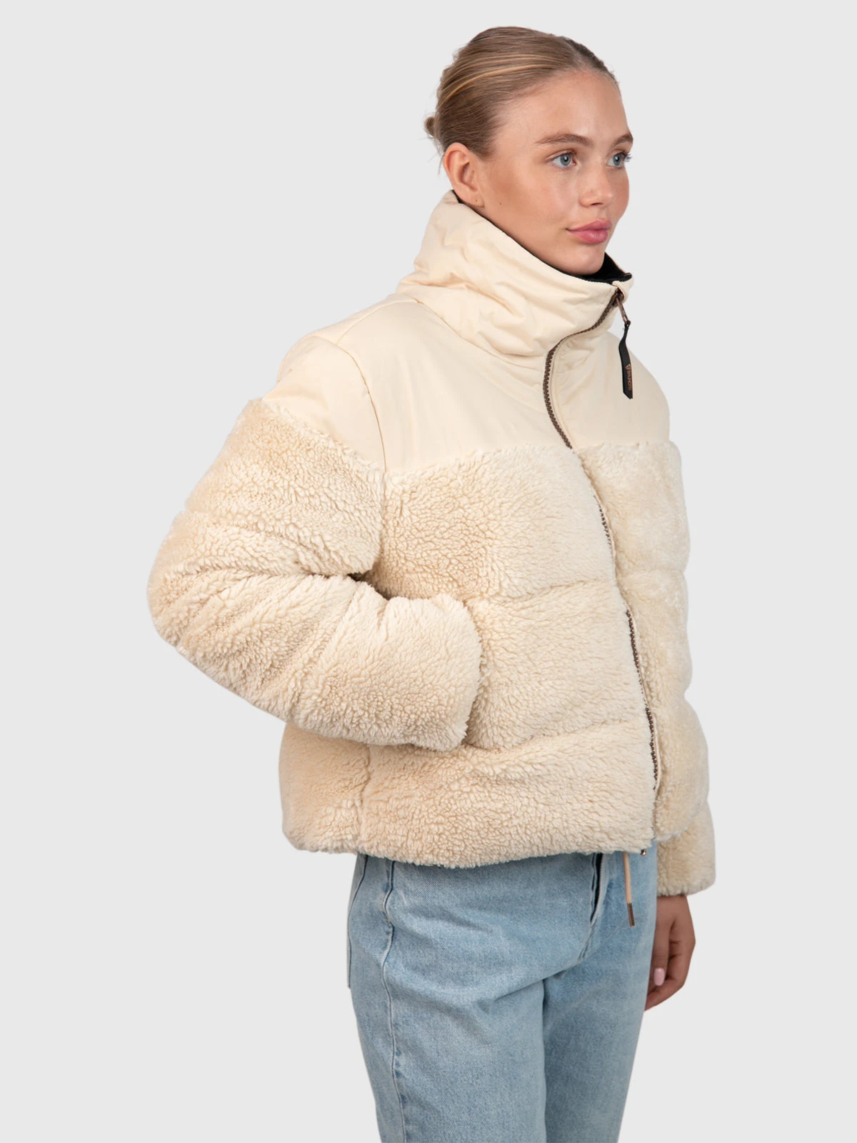 Brunotti Teddy Women Teddy Puffer Jacket | Canvas - Image 3