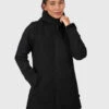 Brunotti Melle Women Long Softshell Jacket | Black