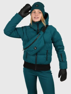 Brunotti Firecrown Women Puffer Snow Jacket | Evergreen