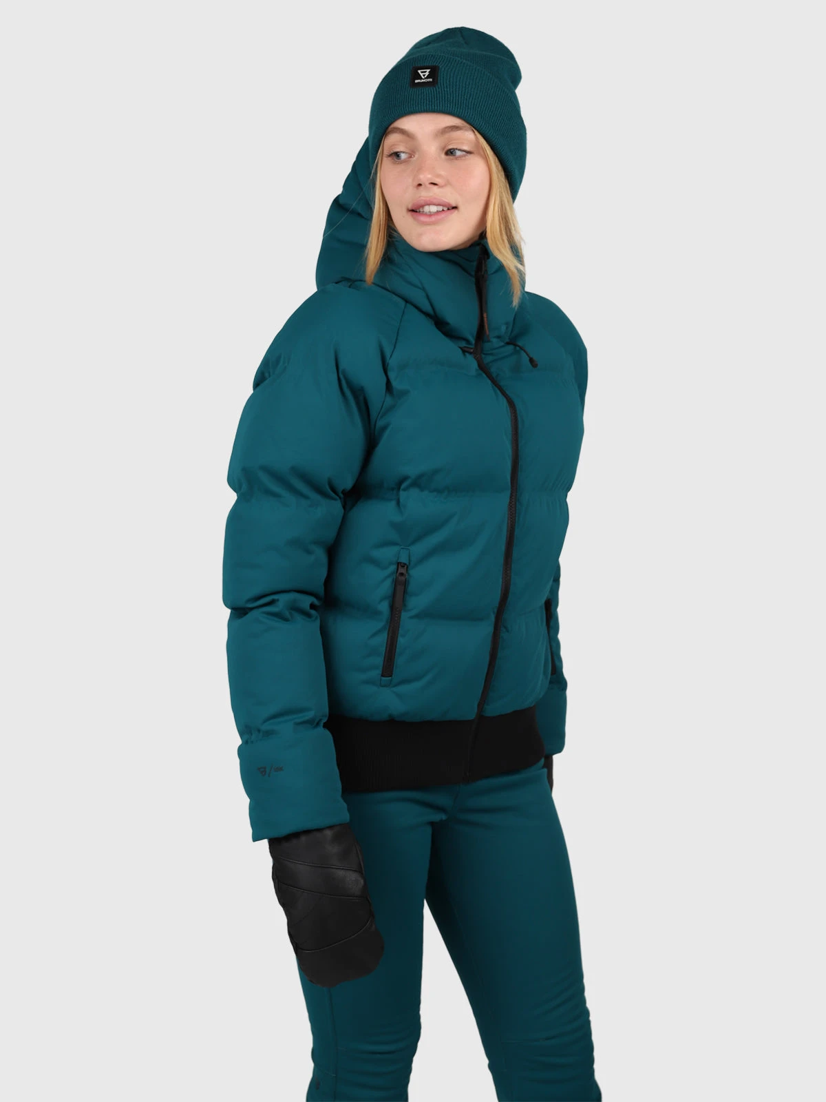 Brunotti Firecrown Women Puffer Snow Jacket | Evergreen - Image 3