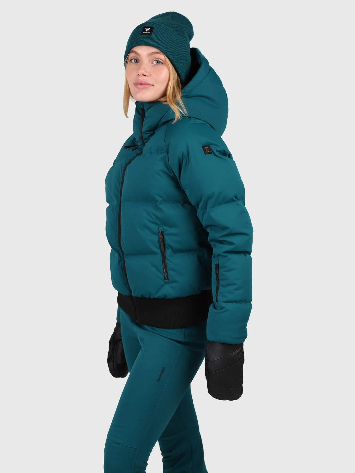Brunotti Firecrown Women Puffer Snow Jacket | Evergreen - Image 4
