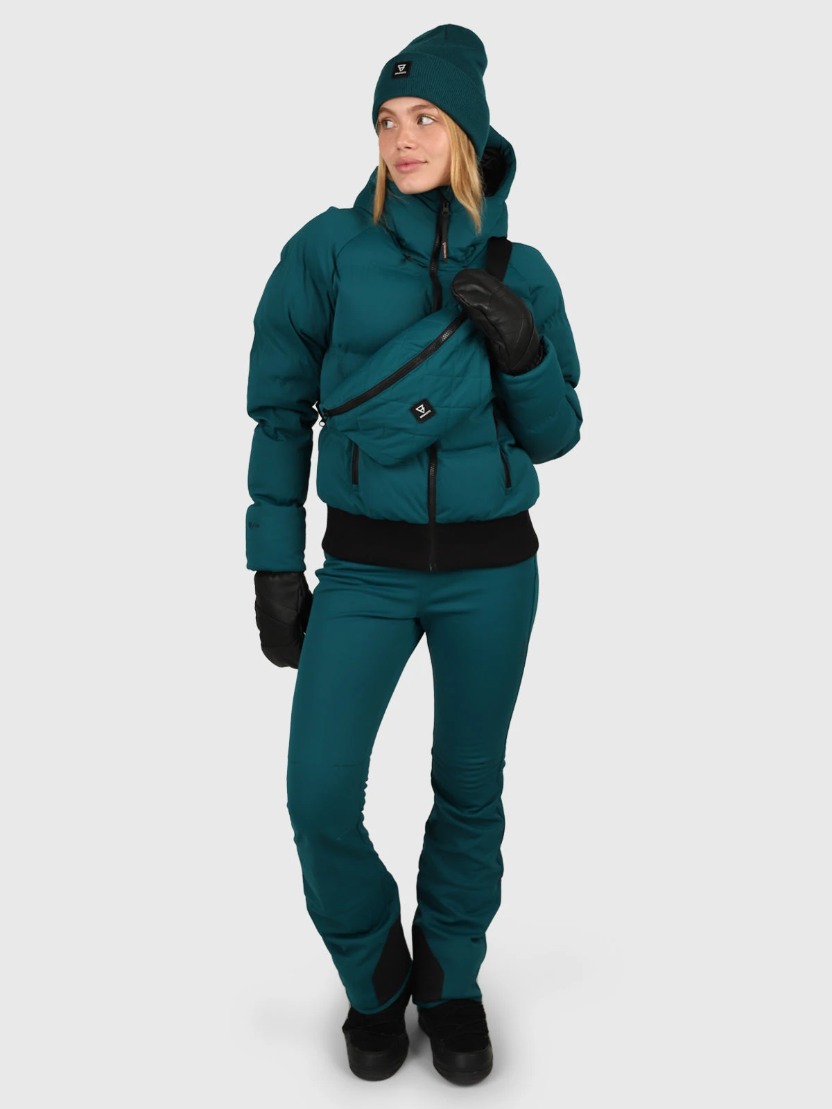 Brunotti Firecrown Women Puffer Snow Jacket | Evergreen - Image 5