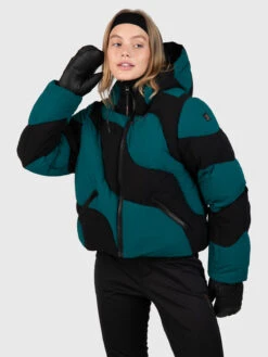 Brunotti Maryski Women Puffer Snow Jacket | Evergreen