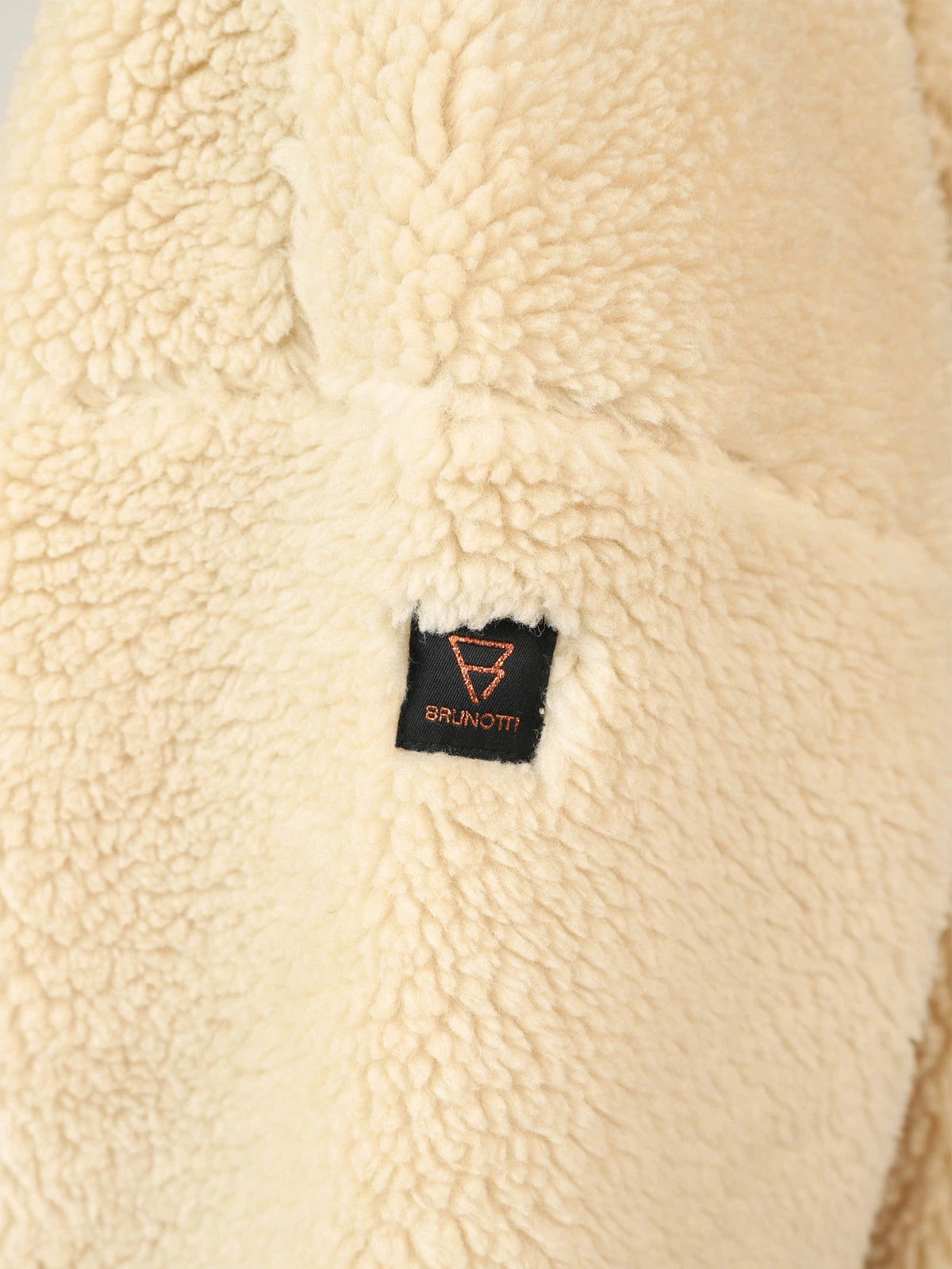 Brunotti Cervinia Women Long Oversized Teddy Fleece Jacket | Canvas - Image 9