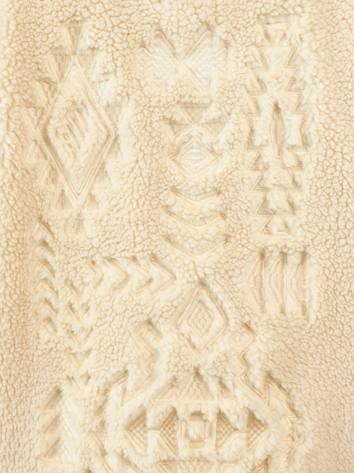 Brunotti Cervinia Women Long Oversized Teddy Fleece Jacket | Canvas - Image 8