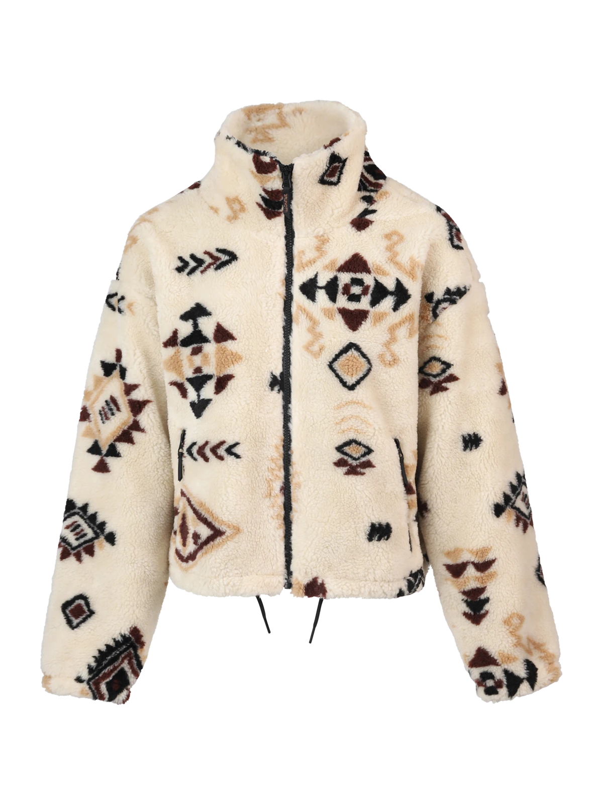 Brunotti Nevea-Nordic Women Teddy Fleece Jacket | Canvas - Image 8