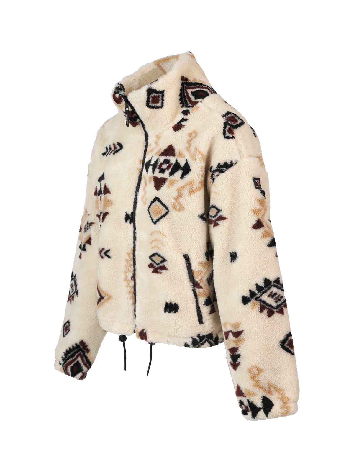 Brunotti Nevea-Nordic Women Teddy Fleece Jacket | Canvas - Image 10