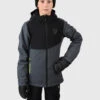 Brunotti Twinstroky Boys Softshell Snow Jacket | Dark Grey Melee