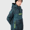 Brunotti Keystony-Gradient Boys Anorak Snow Jacket | Fuel Green