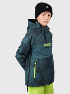 Brunotti Keystony-Gradient Boys Anorak Snow Jacket | Fuel Green