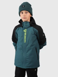 Brunotti Sheldony Boys Snow Jacket | Fuel Green