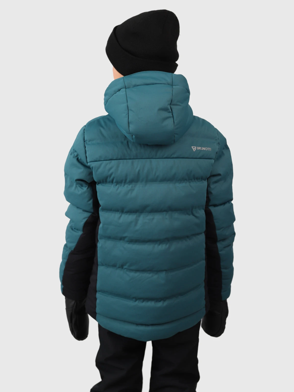 Brunotti Sanclairy Boys Puffer Snow Jacket | Fuel Green - Image 3