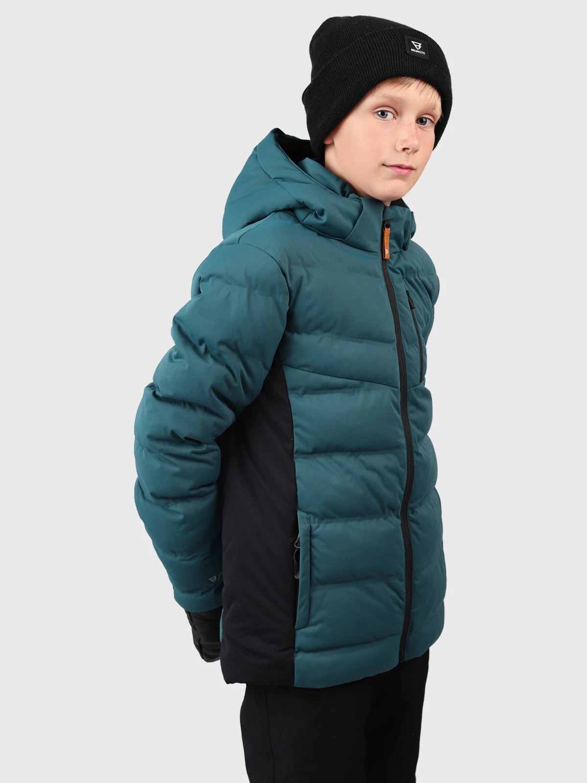 Brunotti Sanclairy Boys Puffer Snow Jacket | Fuel Green