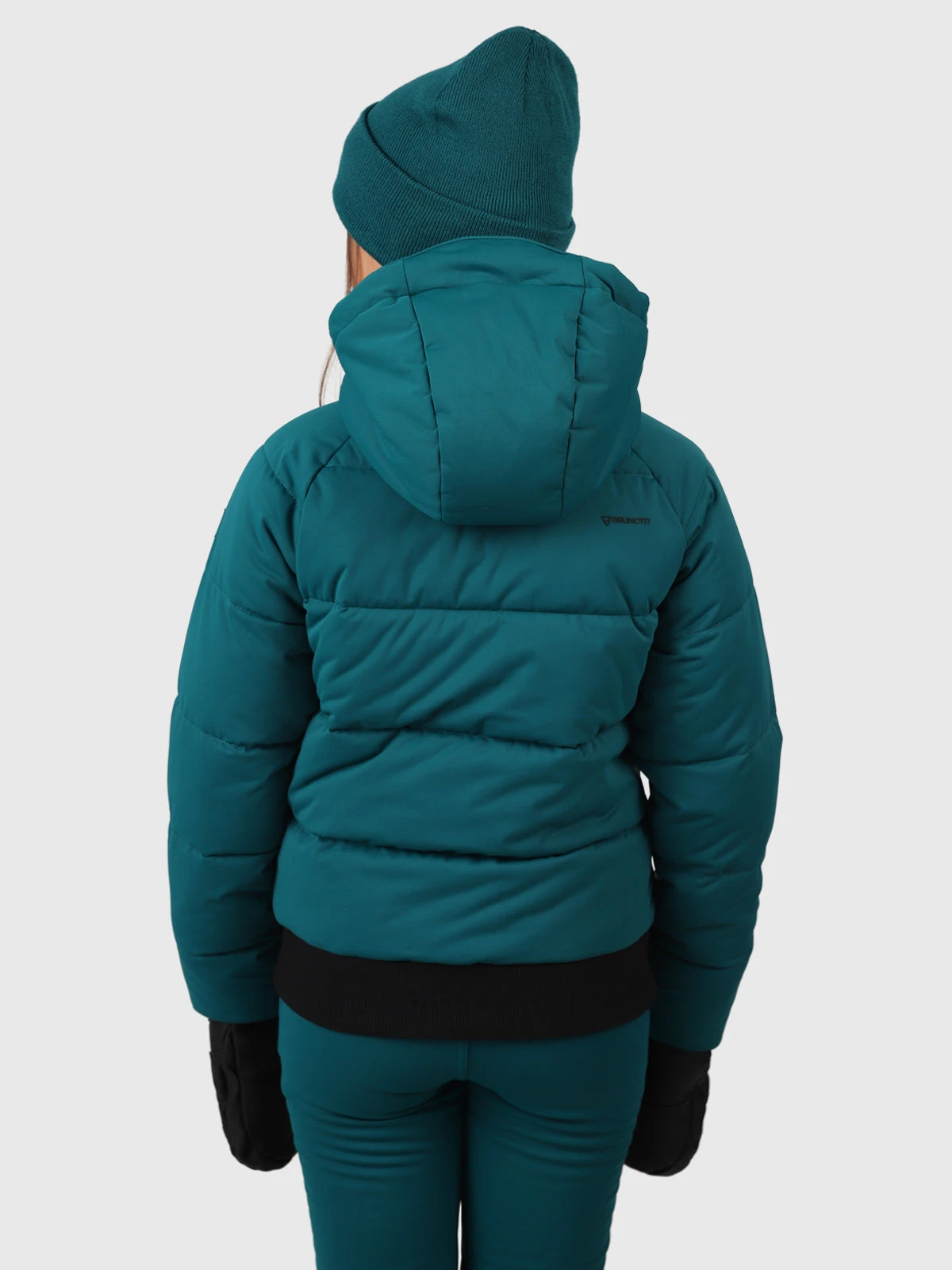 Brunotti Suncrown Girls Puffer Snow Jacket | Evergreen - Image 3