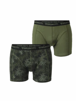Brunotti Mees 2-Pack Men Boxer Briefs | Green