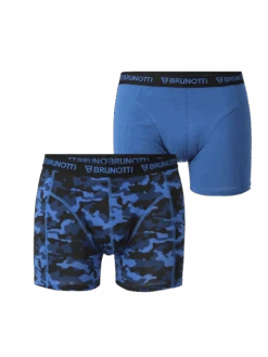 Brunotti Mees 2-Pack Men Boxer Briefs | Blue