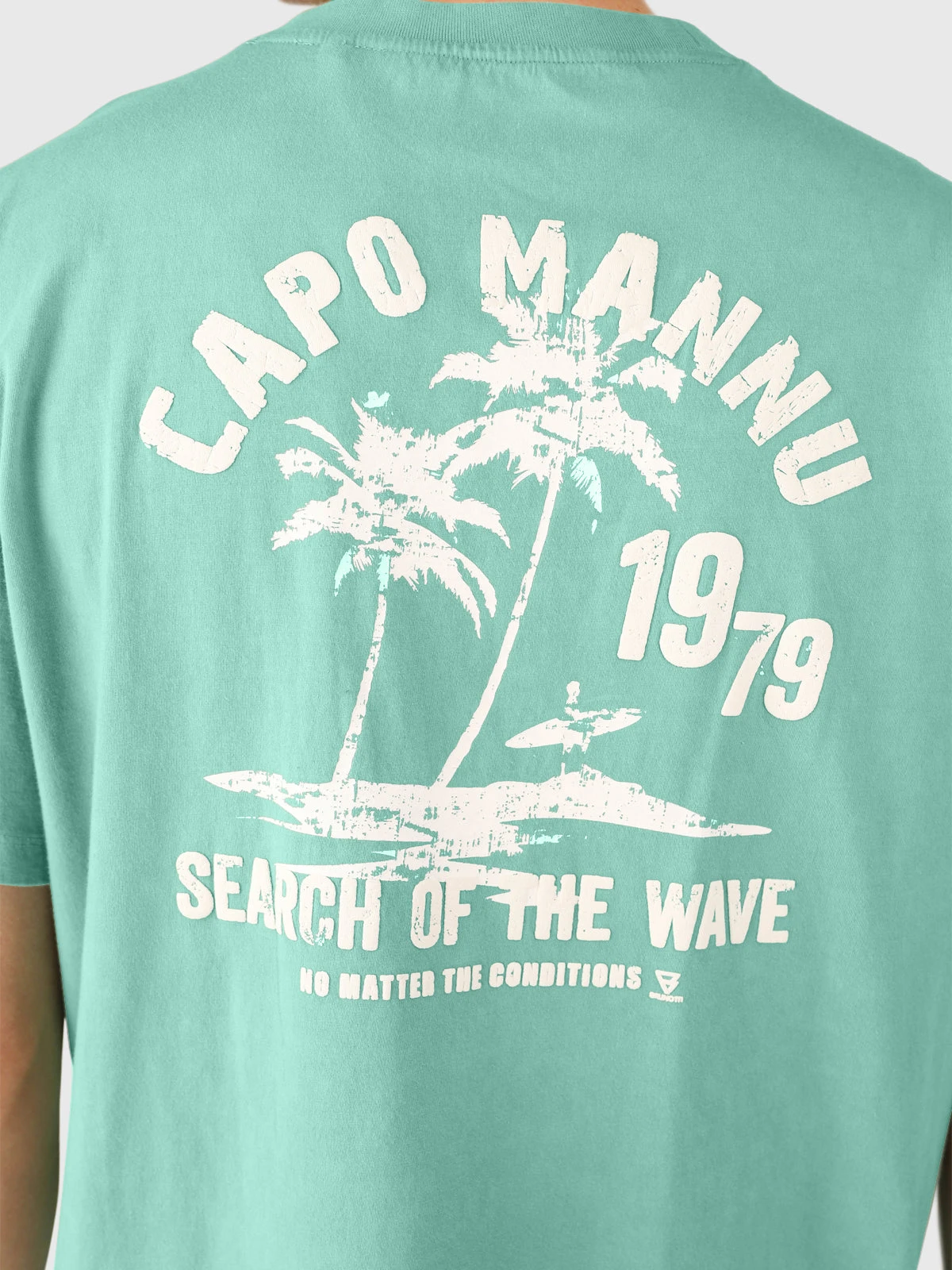 Brunotti Wandes Men T-shirt | Bottle Green - Image 6