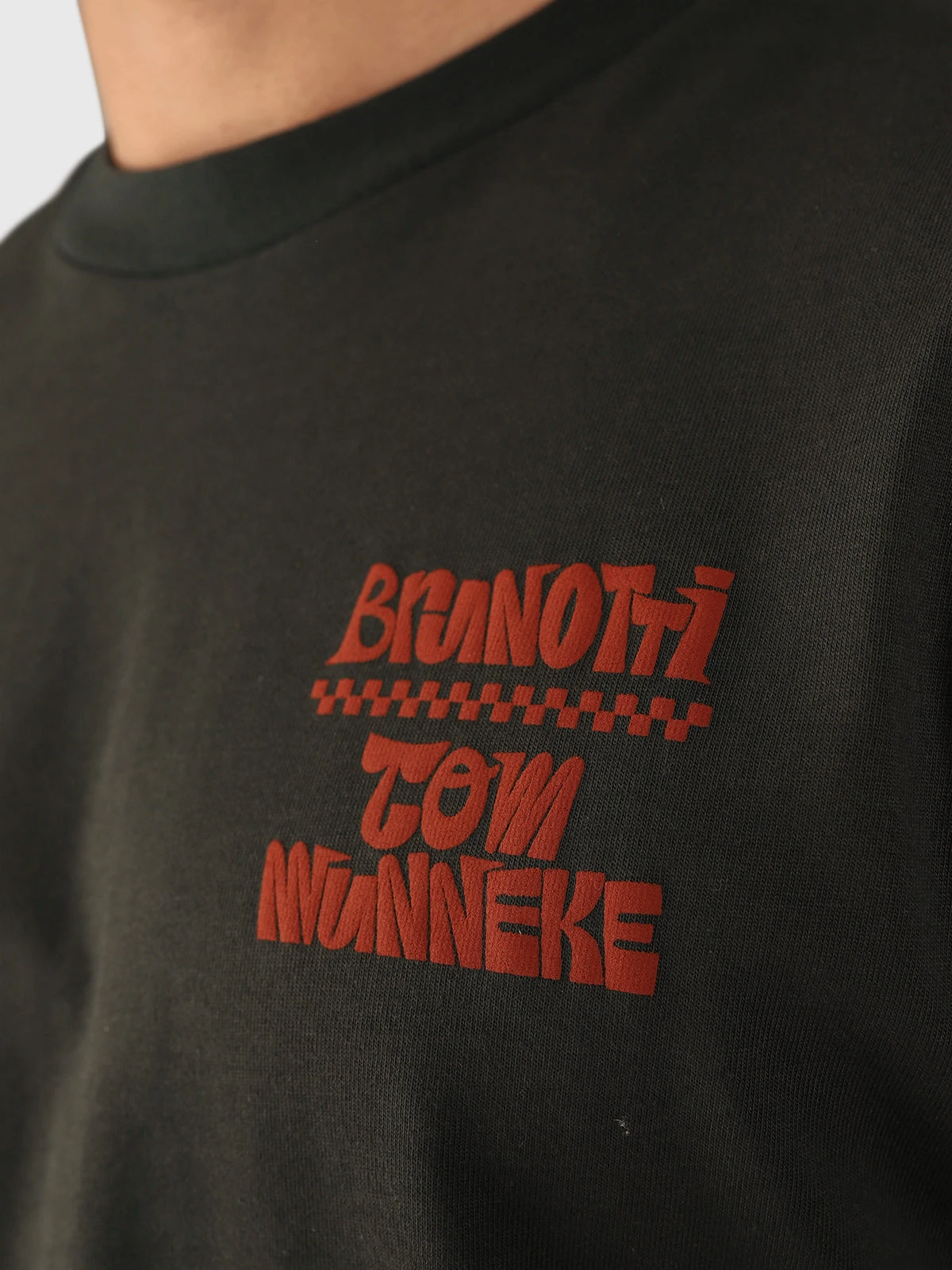 Brunotti Tom-Artist Men T-shirt | Pirate Black - Image 5