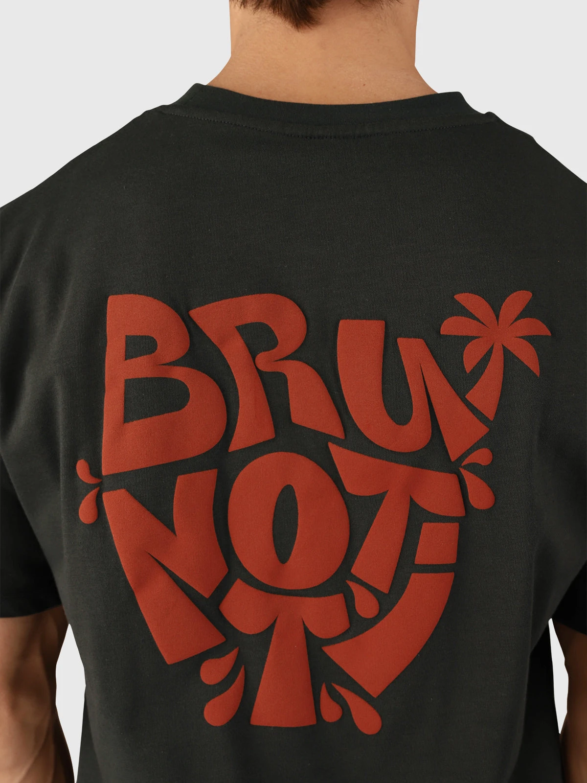 Brunotti Tom-Artist Men T-shirt | Pirate Black - Image 6