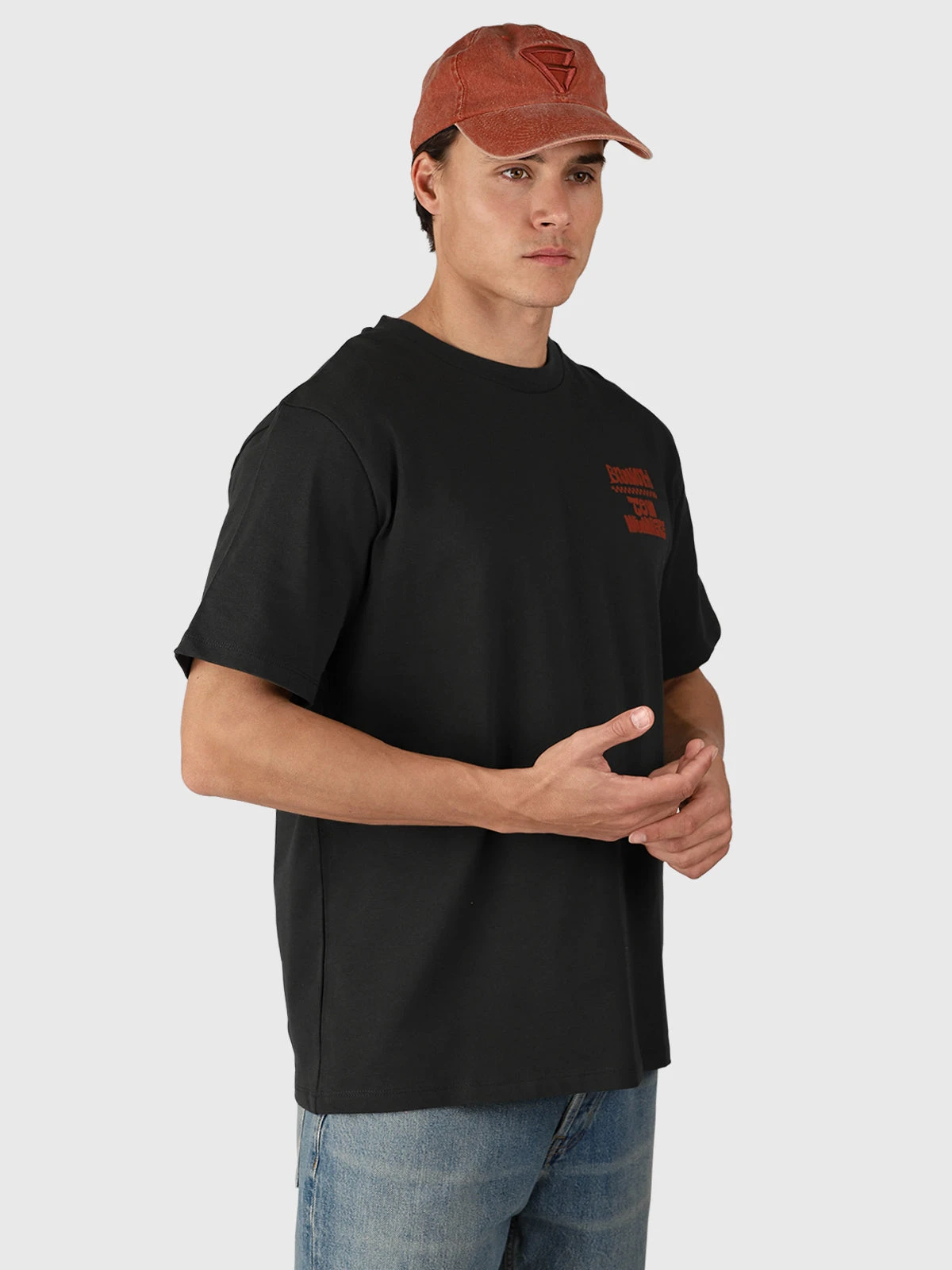 Brunotti Tom-Artist Men T-shirt | Pirate Black - Image 4