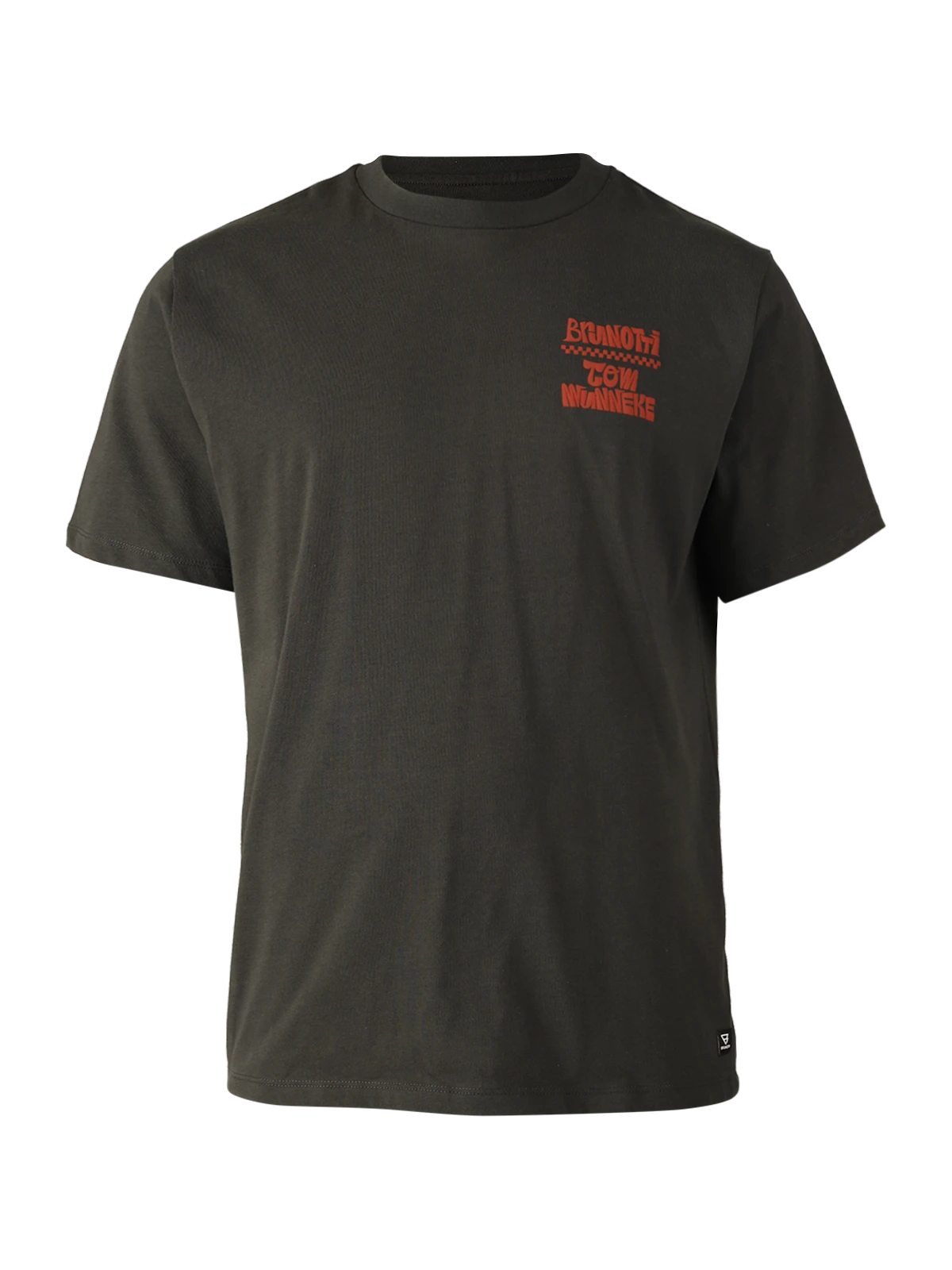 Brunotti Tom-Artist Men T-shirt | Pirate Black - Image 8