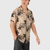 Brunotti Lasse Men Shirt | Leaves Allover Ginger