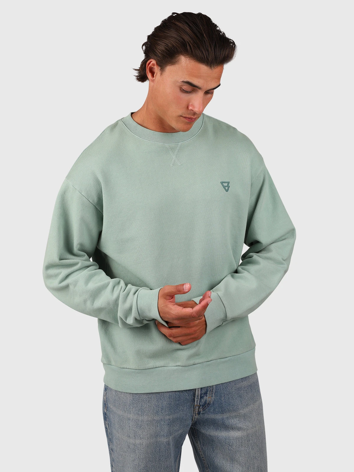Brunotti Beachwash Men Sweater | Bottle Green