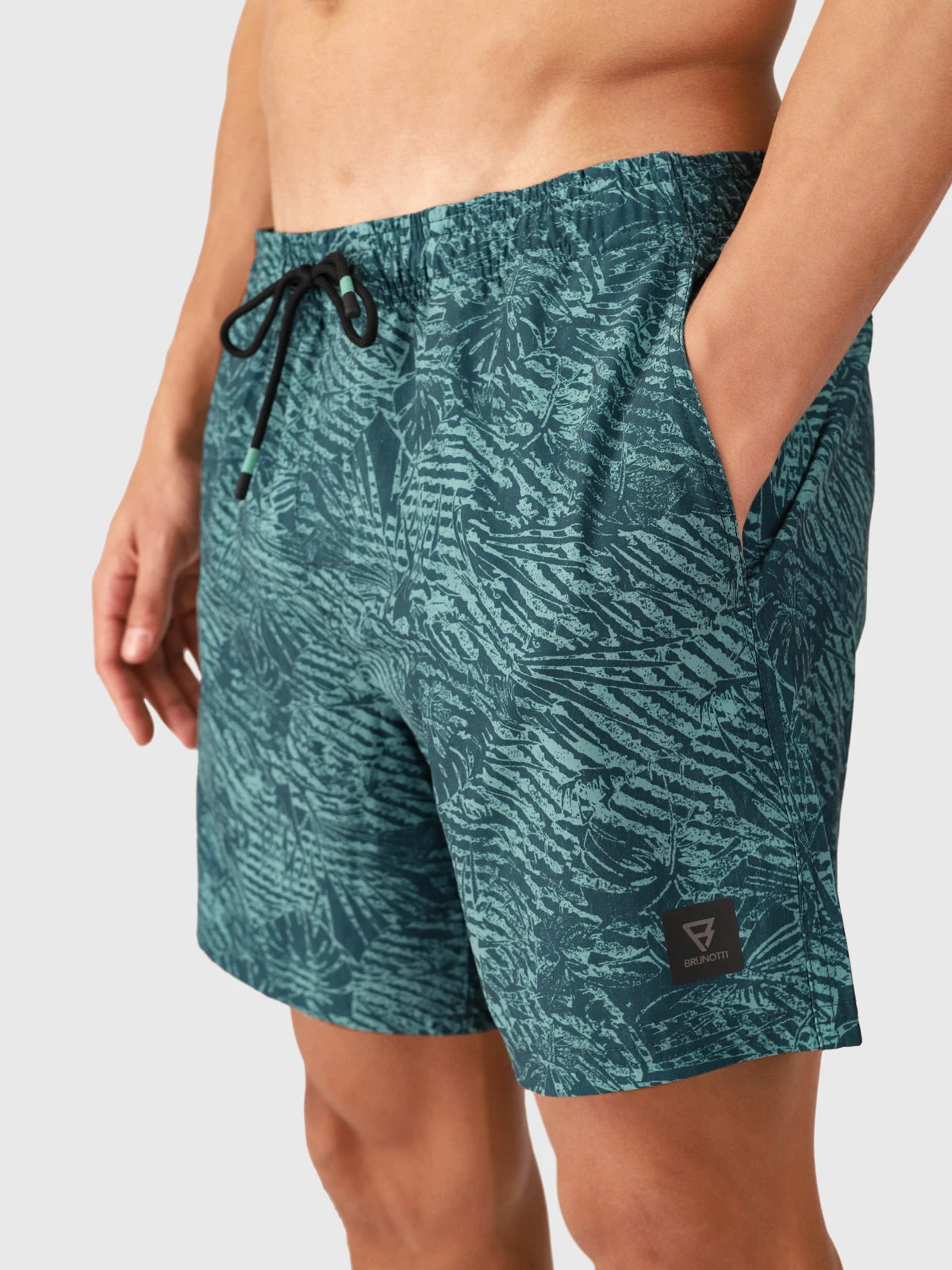 Brunotti Bru-conic-Reflection Men Swim Shorts | Fuel Green - Image 6