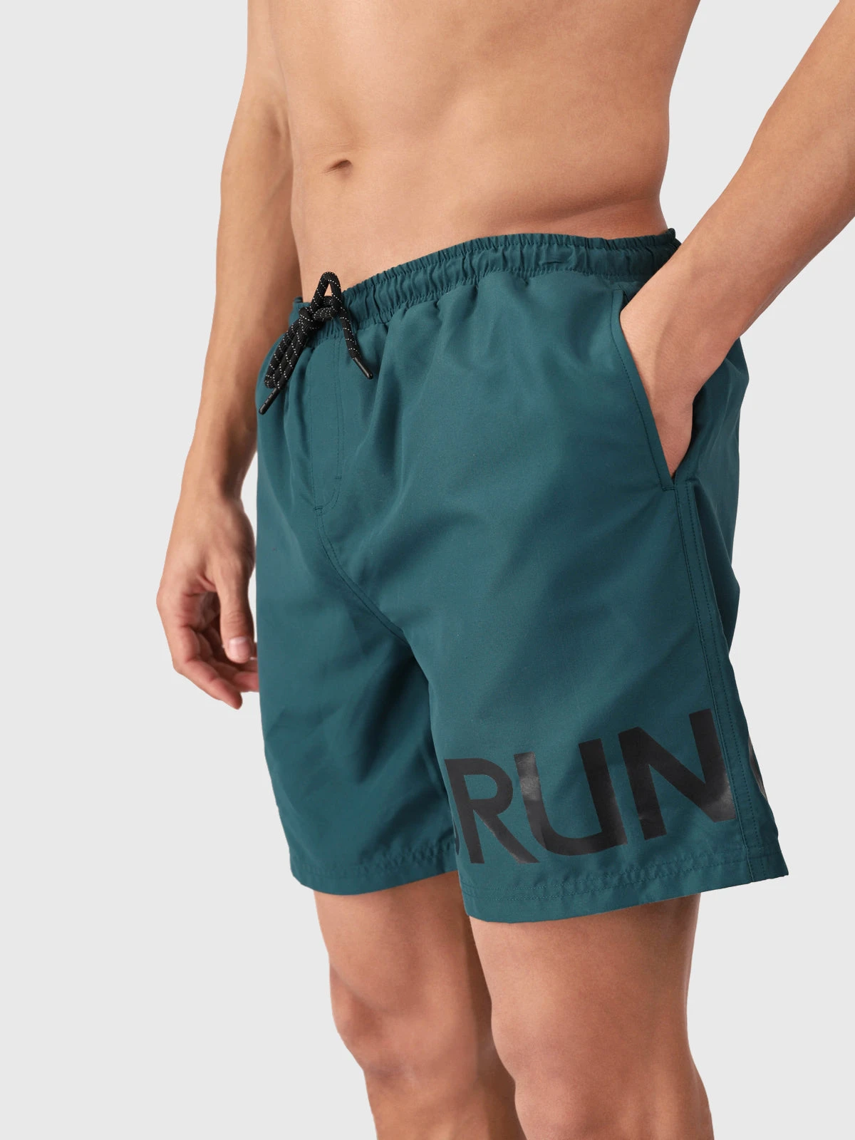 Brunotti Marinas Men Swim Shorts | Fuel Green - Image 7