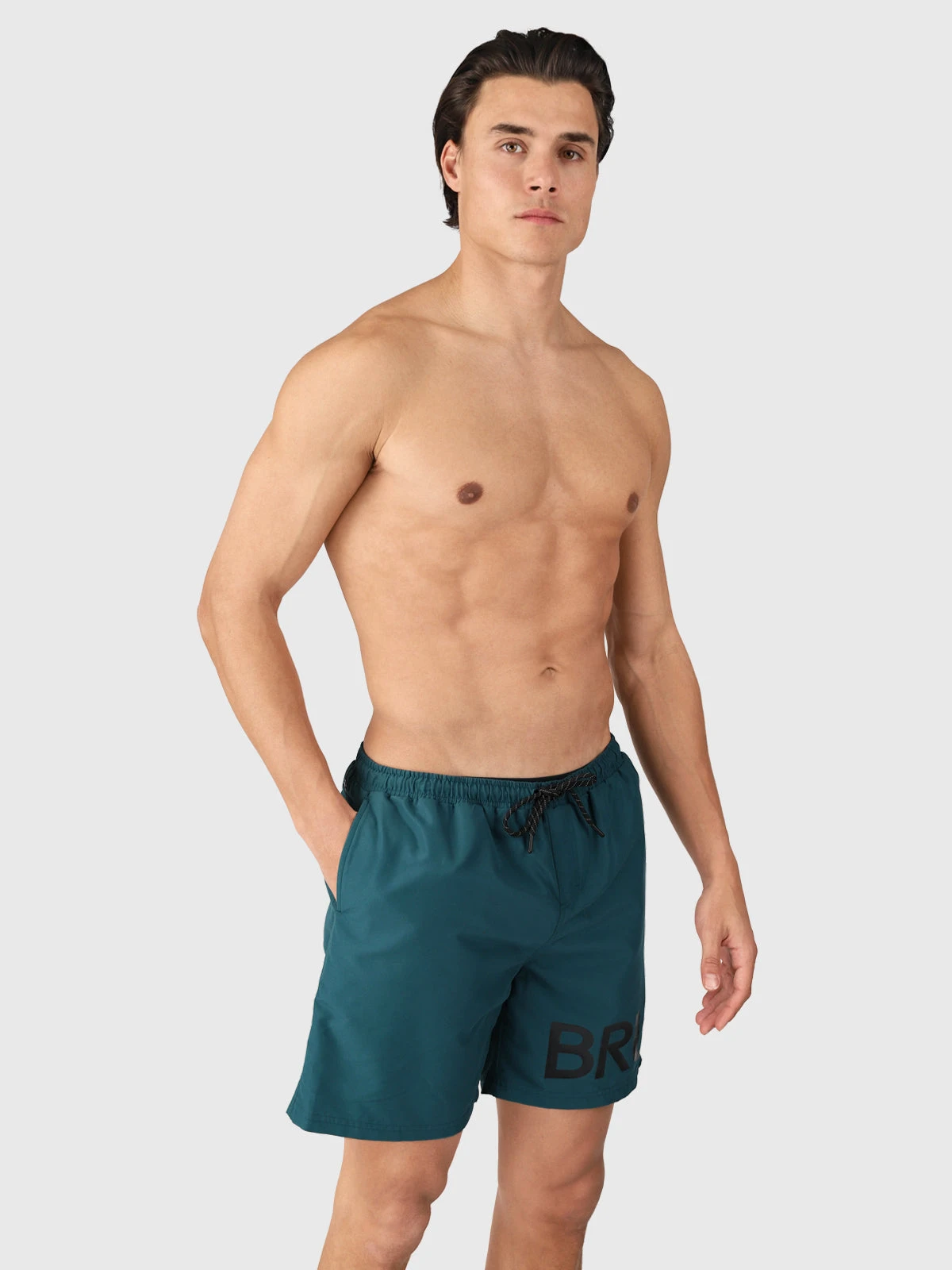 Brunotti Marinas Men Swim Shorts | Fuel Green - Image 3