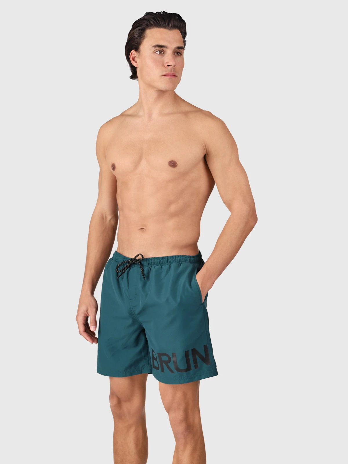 Brunotti Marinas Men Swim Shorts | Fuel Green - Image 4