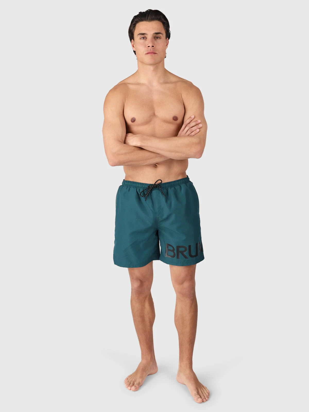 Brunotti Marinas Men Swim Shorts | Fuel Green - Image 5