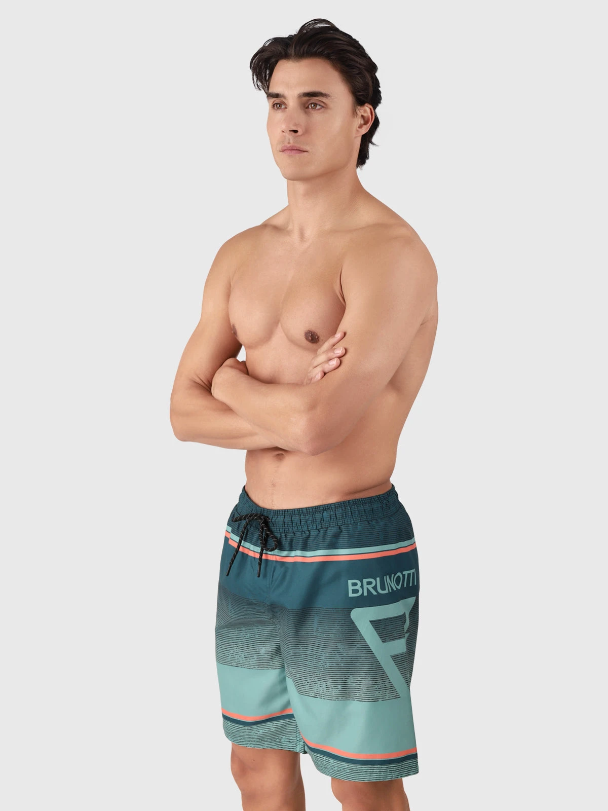 Brunotti Maros Men Swim Shorts | Fuel Green - Image 4