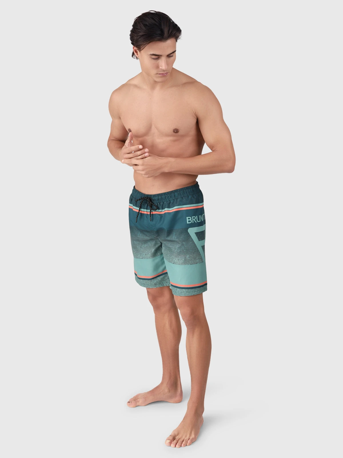 Brunotti Maros Men Swim Shorts | Fuel Green - Image 5