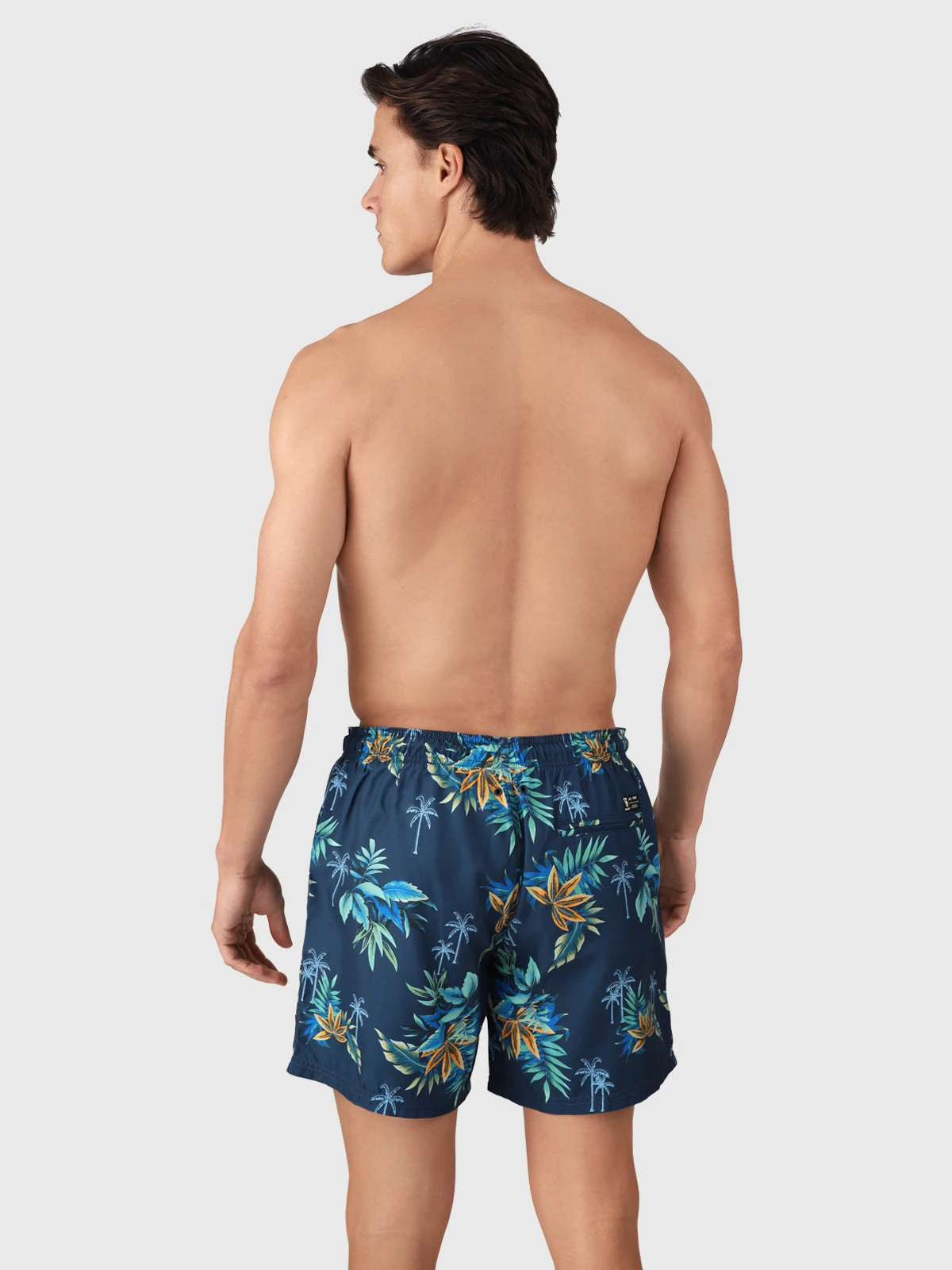 Brunotti Cester-Tropicana Men Swim Shorts | Night Blue - Image 4
