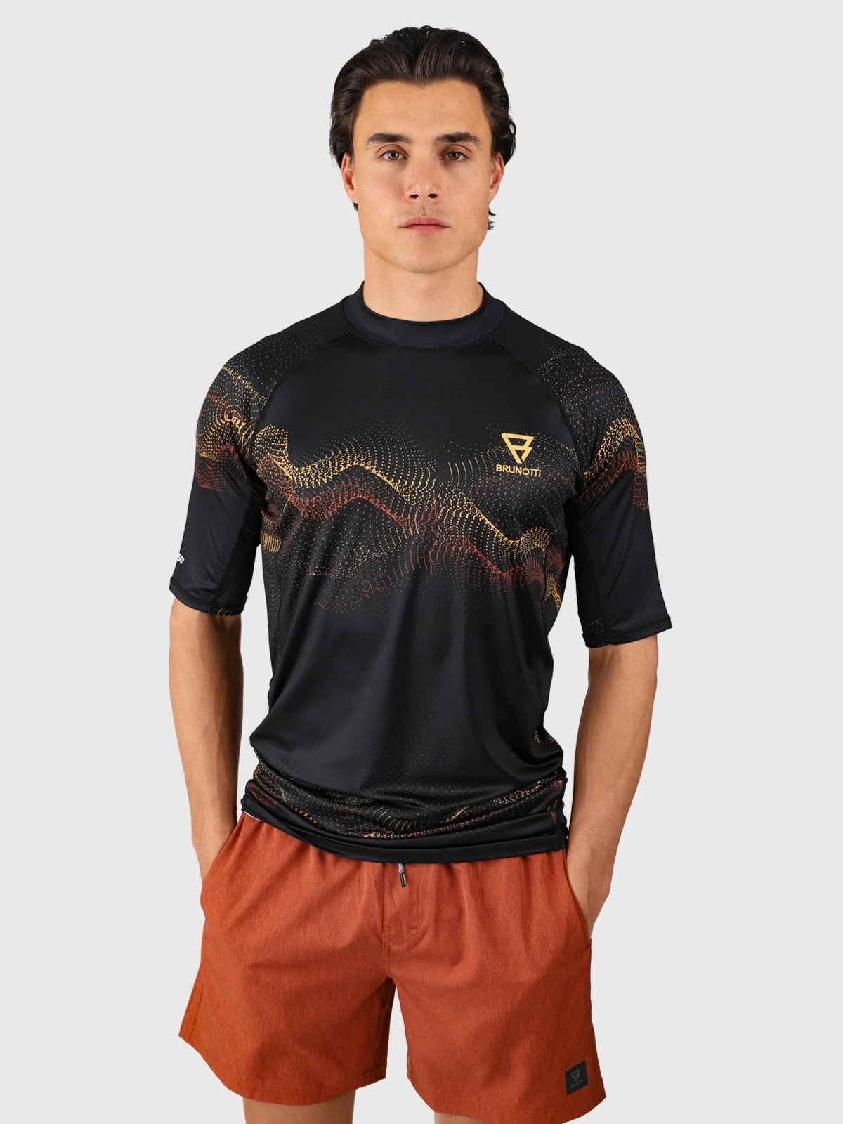 Brunotti Waveguard-Water Men Rashguard | Pirate Black - Image 4