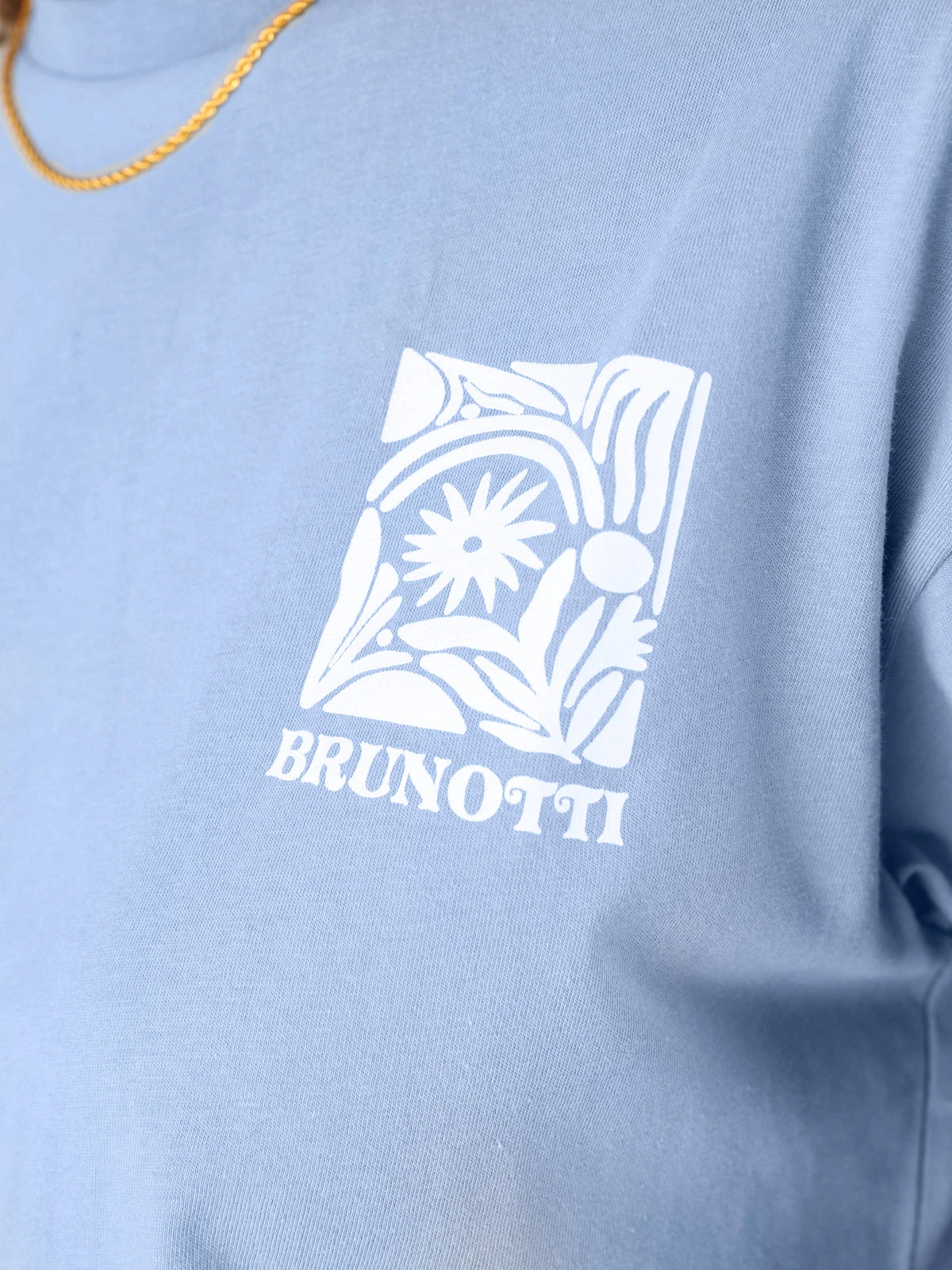 Brunotti Seaya-Swirl Women T-shirt | Bluebell - Image 7