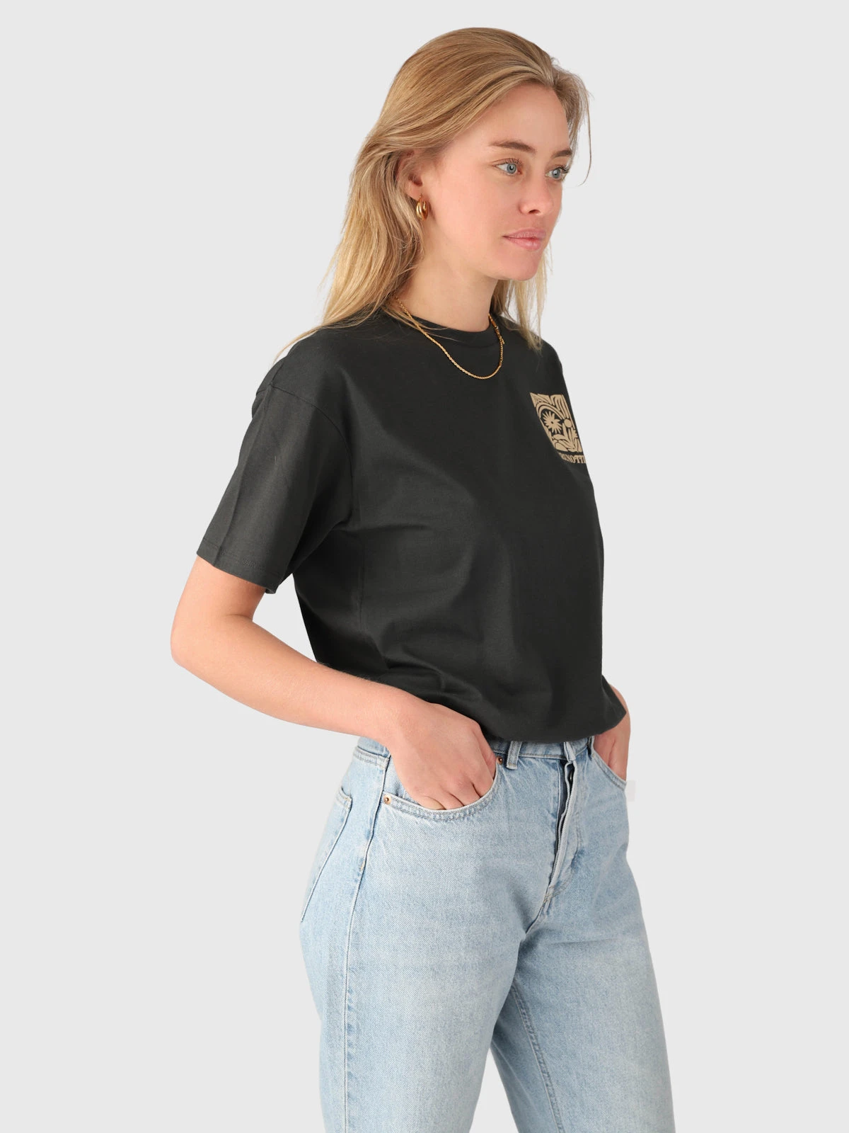 Brunotti Seaya-Swirl Women T-shirt | Pirate Black - Image 4