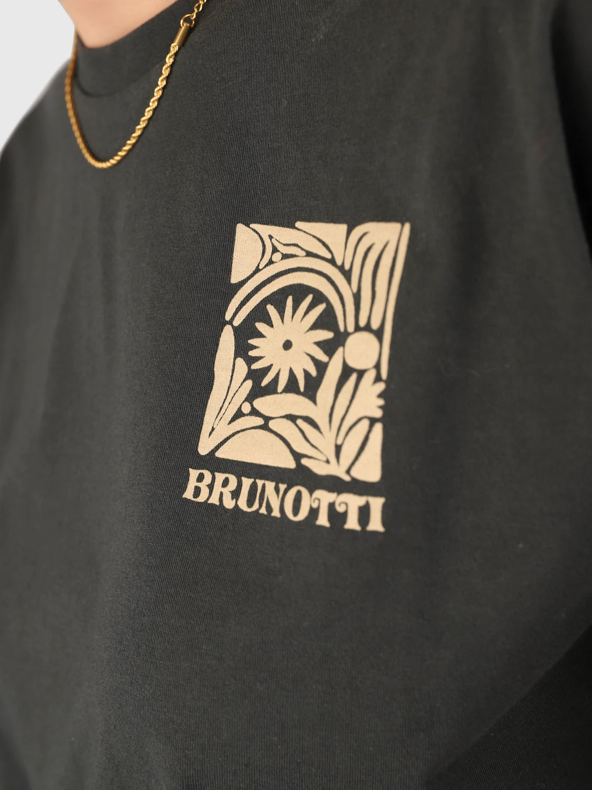 Brunotti Seaya-Swirl Women T-shirt | Pirate Black - Image 6