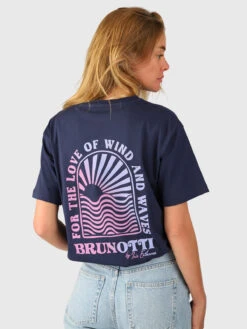 Brunotti Seaya-CT Women T-shirt | Indigo Blue