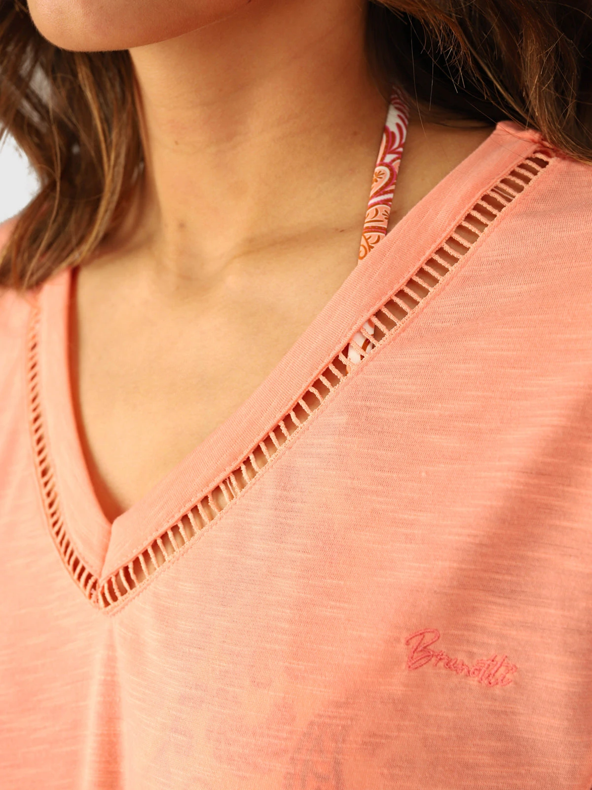 Brunotti Duya Women T-shirt | Peach - Image 6