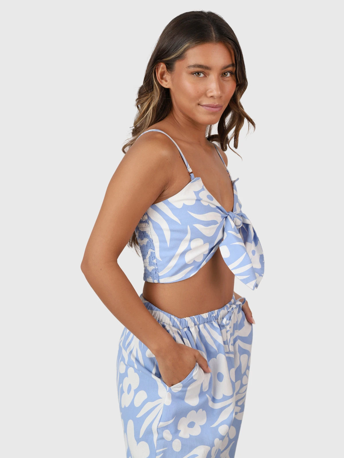 Brunotti Nadine-Swirl Women Top | Bluebell - Image 5