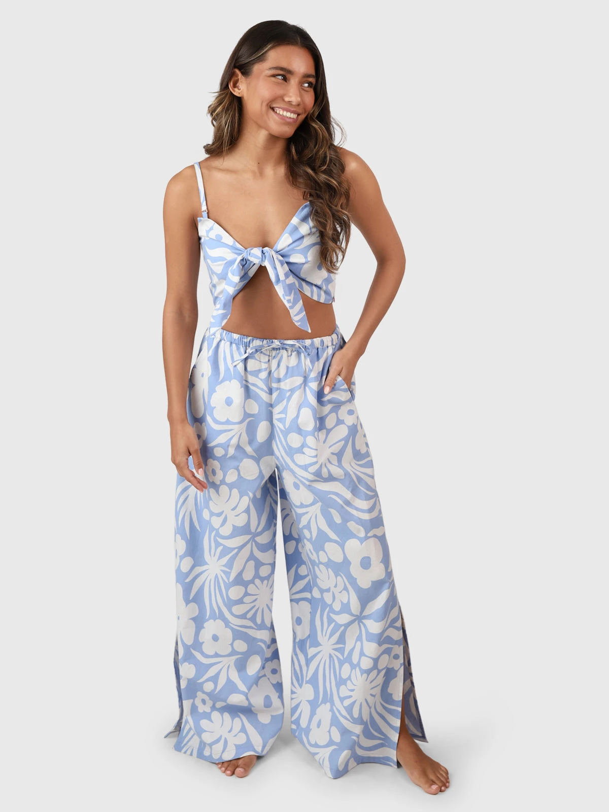 Brunotti Nadine-Swirl Women Top | Bluebell - Image 7