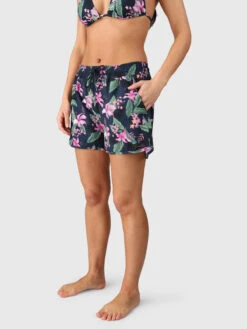 Brunotti Toluca-Tropicana Women Swim Shorts | Indigo Blue