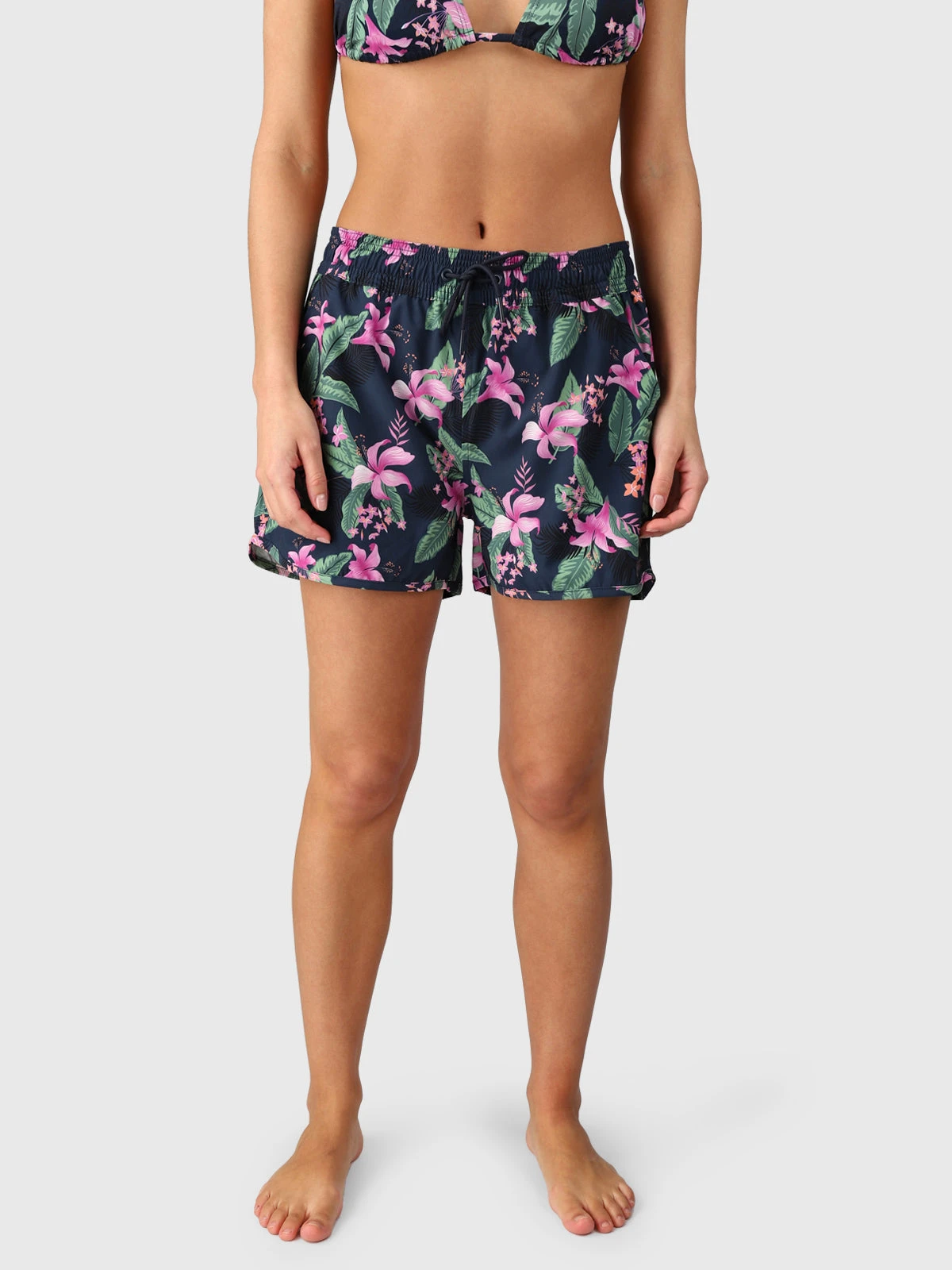 Brunotti Toluca-Tropicana Women Swim Shorts | Indigo Blue - Image 2