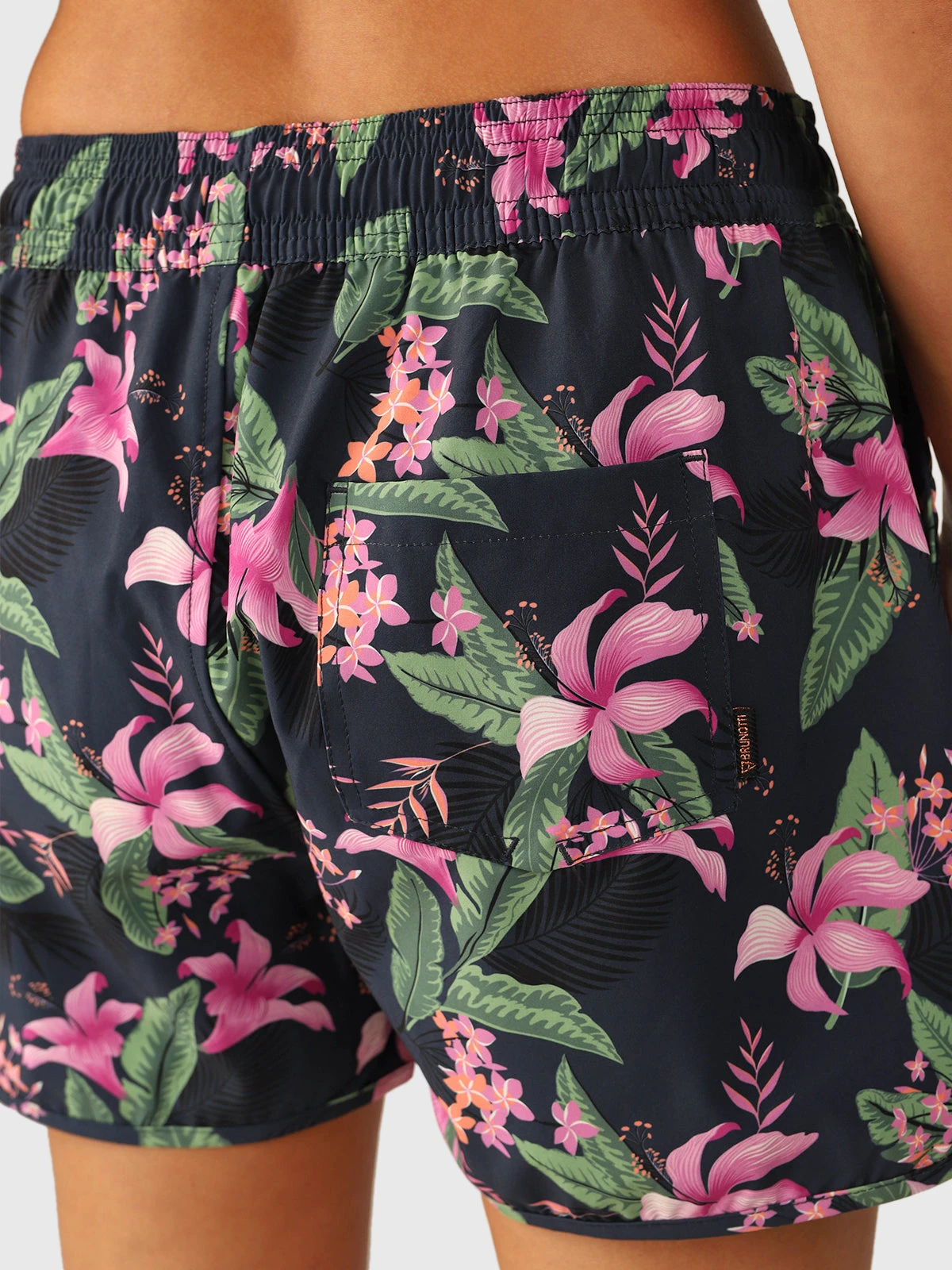 Brunotti Toluca-Tropicana Women Swim Shorts | Indigo Blue - Image 5