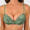 Brunotti Stefana-Leaf Women Bikini Top | Juniper